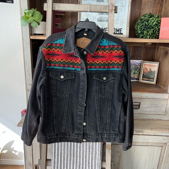 woolrich aztec jacket
